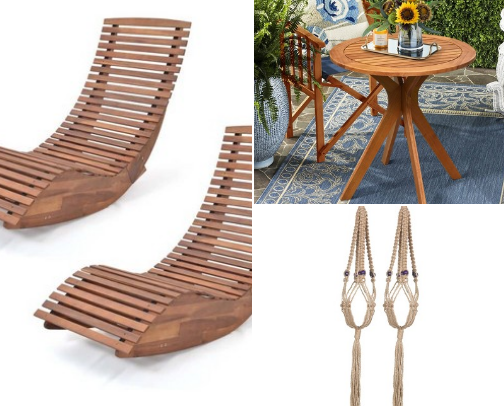 Outdoor Decor cover photo collage