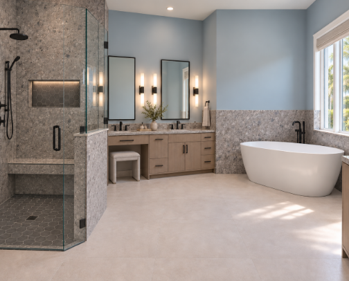 Home Renovation Finds: Bathroom Fixtures, Hardware & Cleaning Tools cover photo collage