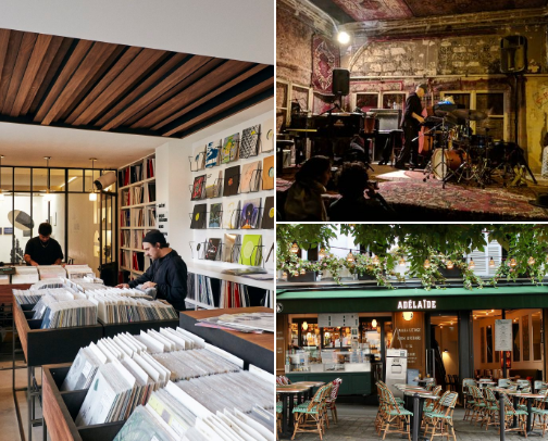 Paris: A frequent visitors guide cover photo collage