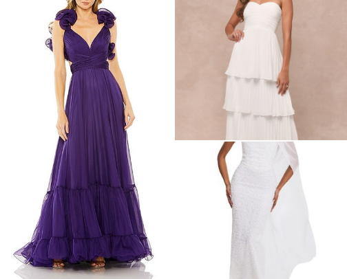 Summer Wedding Dresses cover photo collage