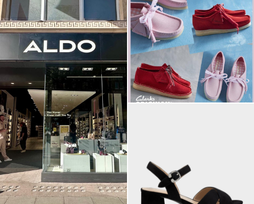 Shoe fetish cover photo collage