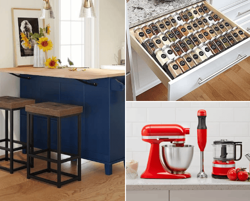 Kitchen Items cover photo collage