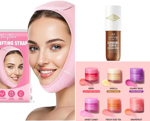 Beauty recs!! cover photo collage