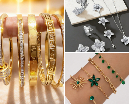 Women’s Jewelry & Accessories cover photo collage