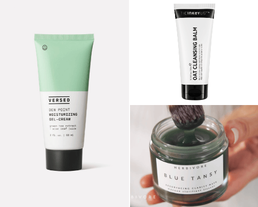 Skincare for Acne Prone Skin cover photo collage