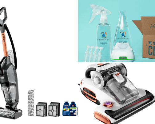 Recommendations for keeping cleaning chaos at bay! cover photo collage