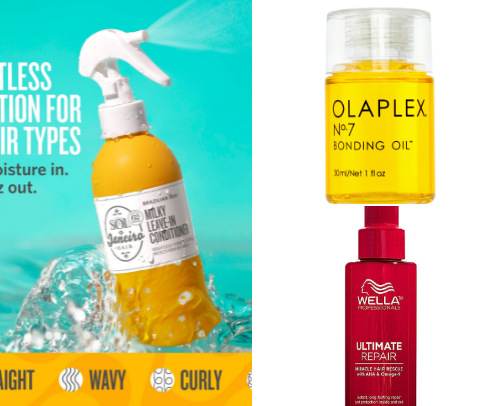 What I use to achieve the Perfect blowout cover photo collage