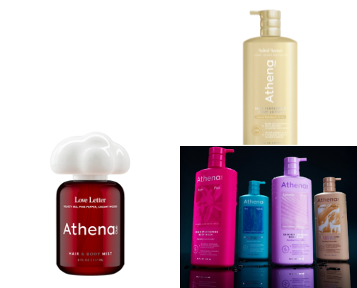 Favorite shower routine items cover photo collage