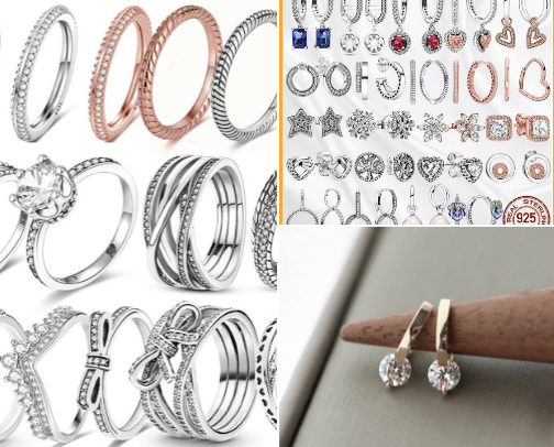 aliexpress jewelry cover photo collage