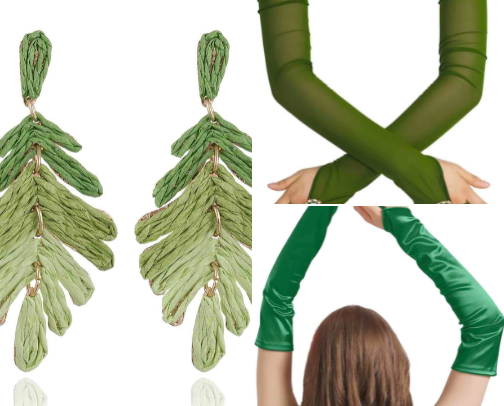 Poison Ivy Outfit Options cover photo collage