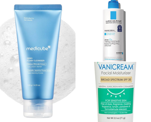 My Skincare Routine cover photo collage