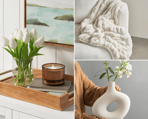 Decoration your home/interior desing cover photo collage