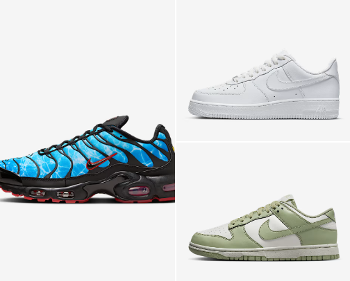 Nike shoes for every day cover photo collage