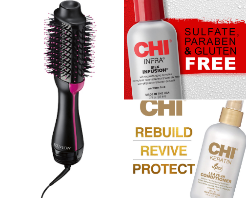 Haircare cover photo collage