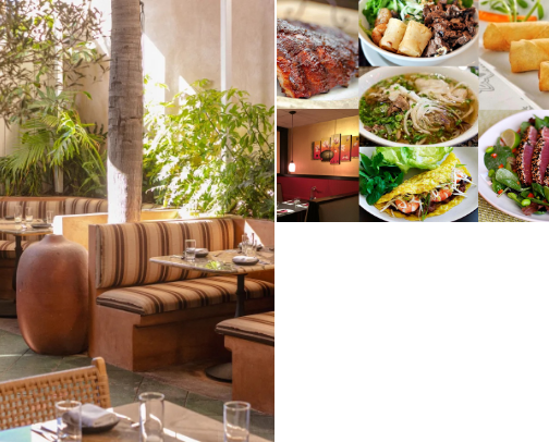 My fav restaurants cover photo collage