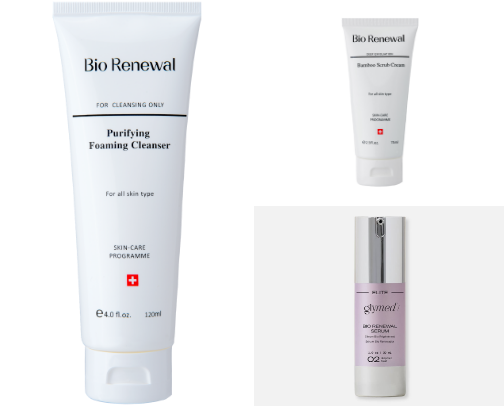 Glowy Skin That Speaks for Itself (BioRenewal Edition) cover photo collage