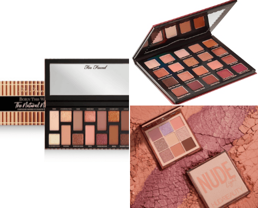 Favorite palettes (nude)❤️‍🔥 must-haves cover photo collage