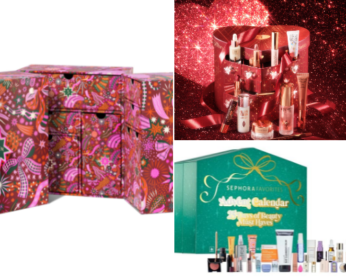 MUST HAVE BEAUTY ADVENT CALENDARS '24 🎄 cover photo collage