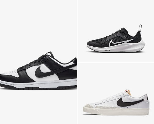 Nike shoes cover photo collage