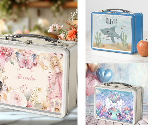 Back to School Lunch and Snack Gear : Cute & Practical cover photo collage