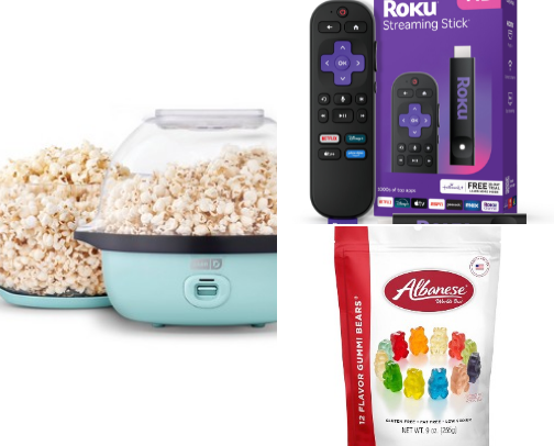 Cozy Movie Night Essentials for a Relaxing Night In🍿 cover photo collage