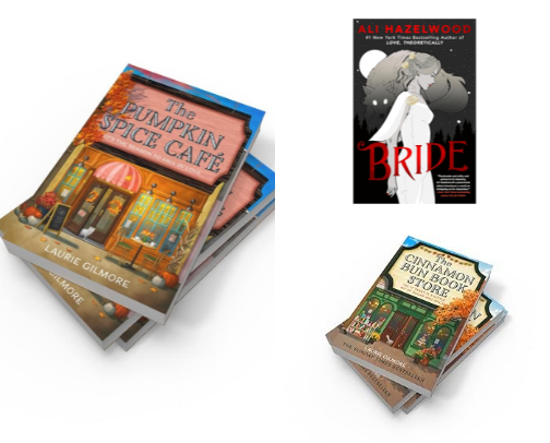 Cozy Fall Books cover photo collage