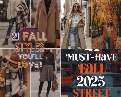 Classic Fall Fashion Finds cover photo collage