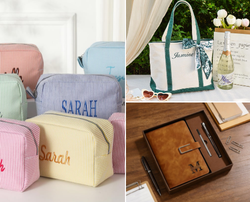 A selection of personalized gifts for women cover photo collage