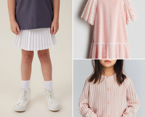 Little Girl Clothes cover photo collage