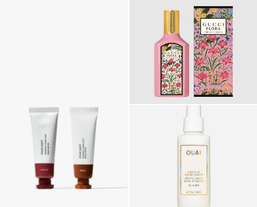 practical beauty recs 💋 cover photo collage