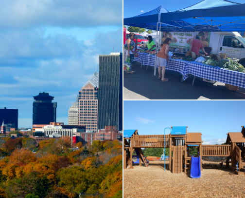 My Favorite Rochester, NY Spots cover photo collage
