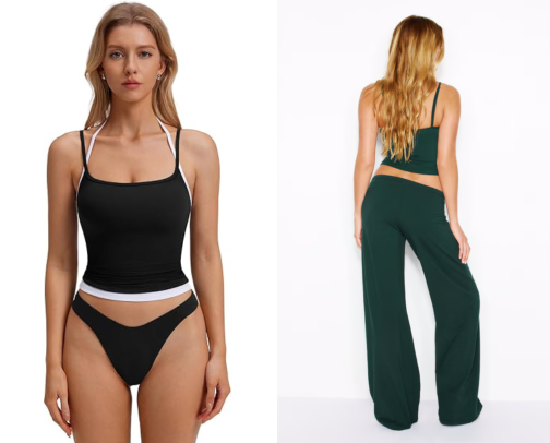 lounge wear cover photo collage
