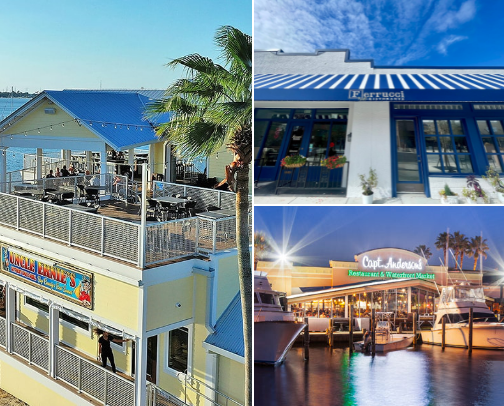Favorite places to go and eat in Panama City/Panama City Beach Florida cover photo collage