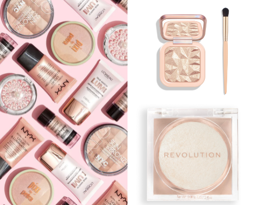 Glow Goals: Highlighters That Light You Up cover photo collage