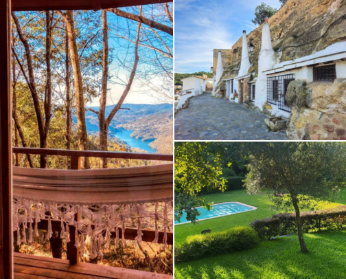 Secret-Looking Places to Stay in Europe cover photo collage