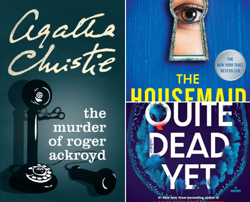 My Top Mystery Reads cover photo collage