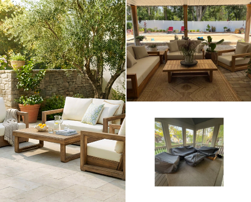 Summer Outdoor Living: Patio Furniture, Decor & Backyard Must Have's cover photo collage