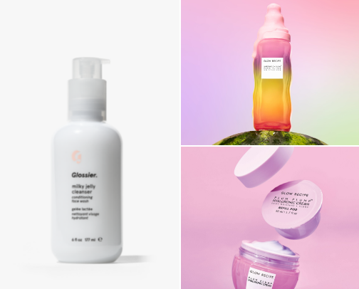 Tried and true skincare recommendations from an acne-prone girly cover photo collage
