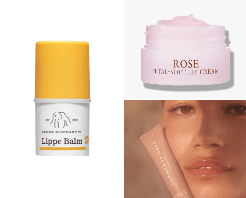 Lip care👄 cover photo collage