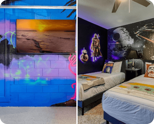 Unique Places to Stay in Orlando for Your Disney World and Universal Trip cover photo collage