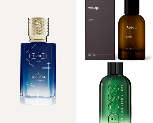 Perfumes fragrance that make every moment especial cover photo collage