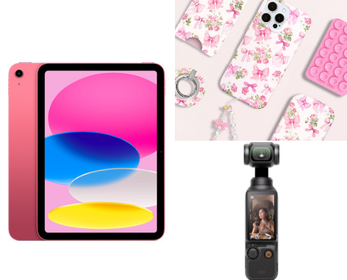 For my tech girlies🩷 cover photo collage
