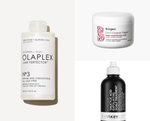 tried, loved & worth the hype (haircare edition) 😝 cover photo collage