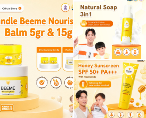 Rekomendasi Skincare Ibu dan Anak yang Aman untuk Dipakai Sehari-hari cover photo collage