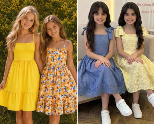 The cutest clothes to make your princesses look beautiful. cover photo collage
