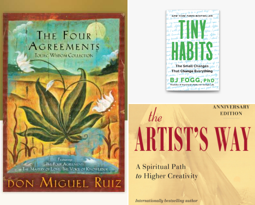 Self-Improvement books you need to read cover photo collage