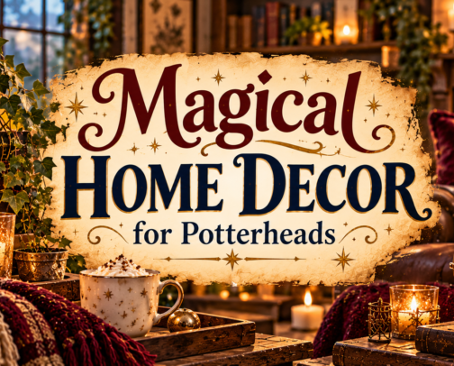 Magical Home Decor for Potterheads cover photo collage