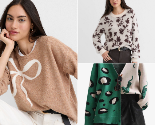 BEST Coziest KNITS you’ll never want to take off 🍁🧶 cozy fall sweaters/knitwear cover photo collage