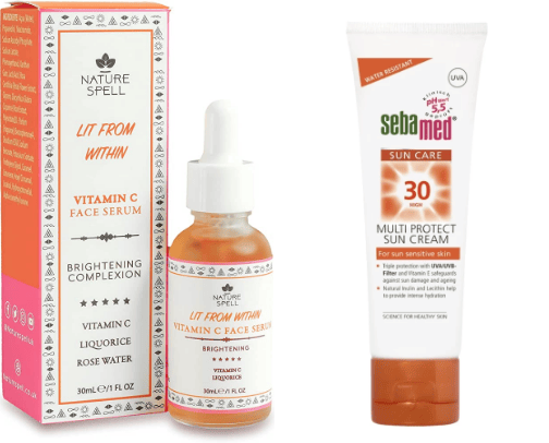 My Current Skin Care Products I Use cover photo collage