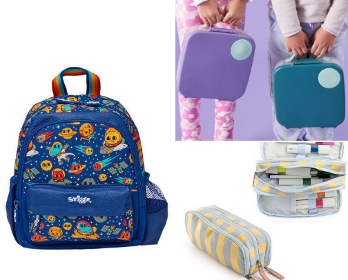 Back to school cover photo collage